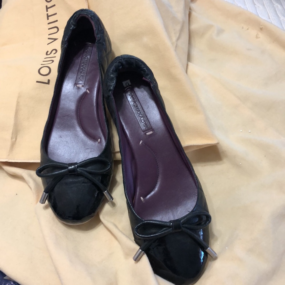 BCBG max Azaria leather size 9 shoes